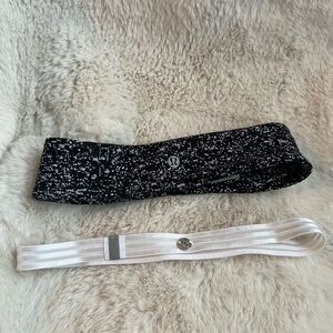 lululemon athletica Black and White Hair Accessories Set